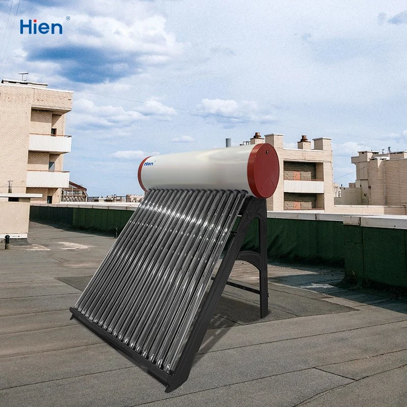 High Efficiency 18 Tubes Vacuum Tube Solar Water Heater for Home