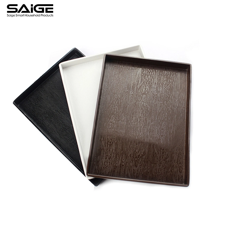 Saige Rectangle Hotel Amenities Non-Slip Service Tray