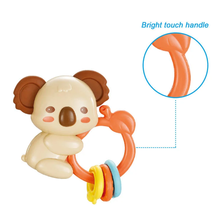 Baby Rattles Toys Set Infant Sensory Teething Toys for Early Development Learning Newborn Boy Girl Birthday Gifts