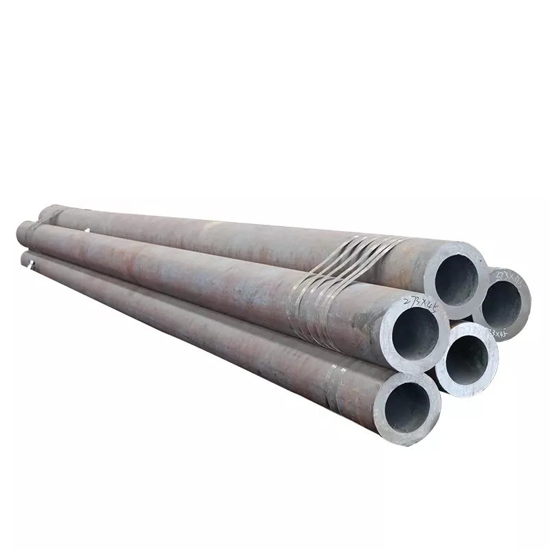 API L245, L360, A53, J55, N80, X42, X46 Gas and Oil Tube Ms Round Low Carbon Pipe Black Iron Used for Petroleum Pipeline Seamless Steel Pipe