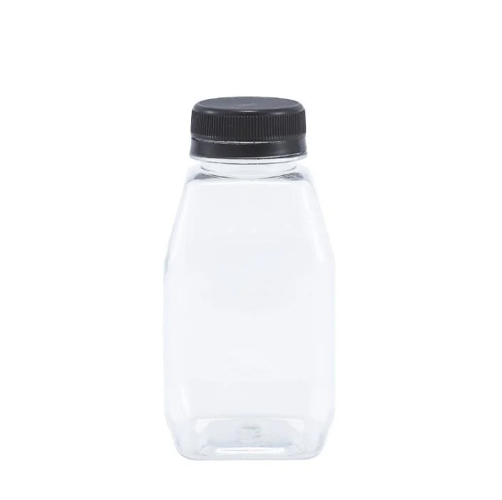 280ml 350ml 500ml Milchtee Flasche Getränkeflasche Einweg Haustier Transparente Kunststoffflasche Schräg Schulter Plastikflasche Milch Tee Kalt Trinkflasche