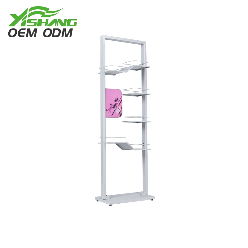 Custom Metal Fabrication Retail Makeup Display Rack