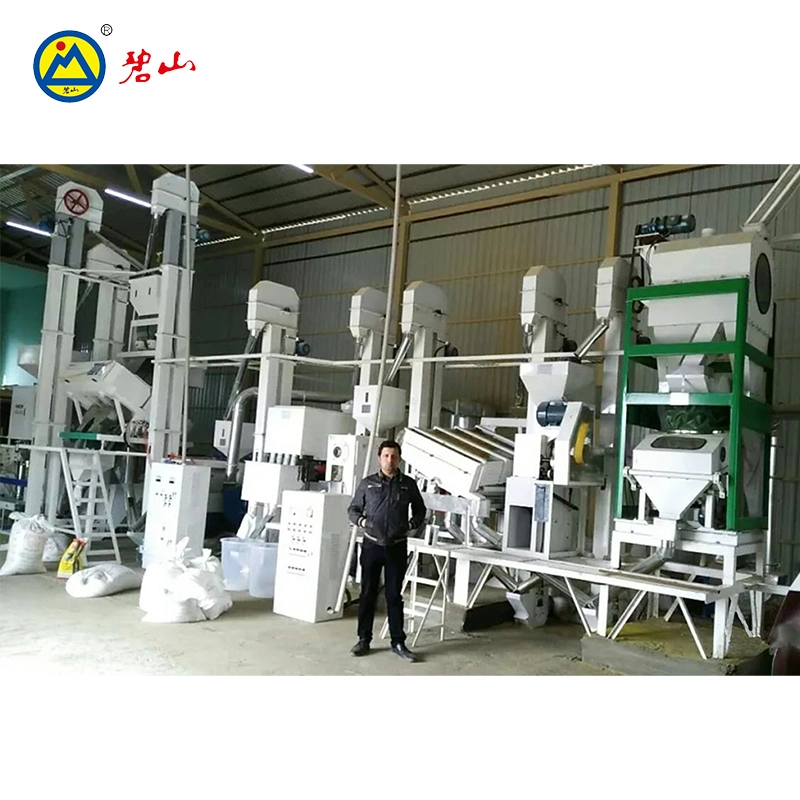 Capacity 30-40t/D Integrated Grain Processing Machine Agriculture Rice Milling Unit