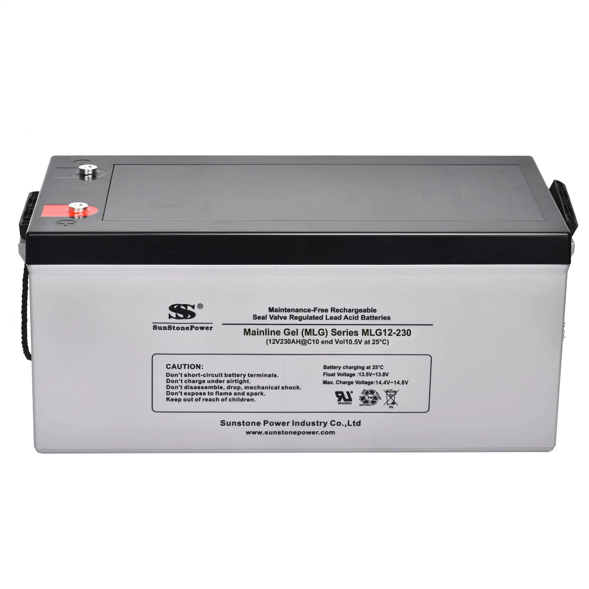 Batterie solaire de haute qualité 12 V 180 a électrolyte gélifié sans entretien Batteries au gel de silicone