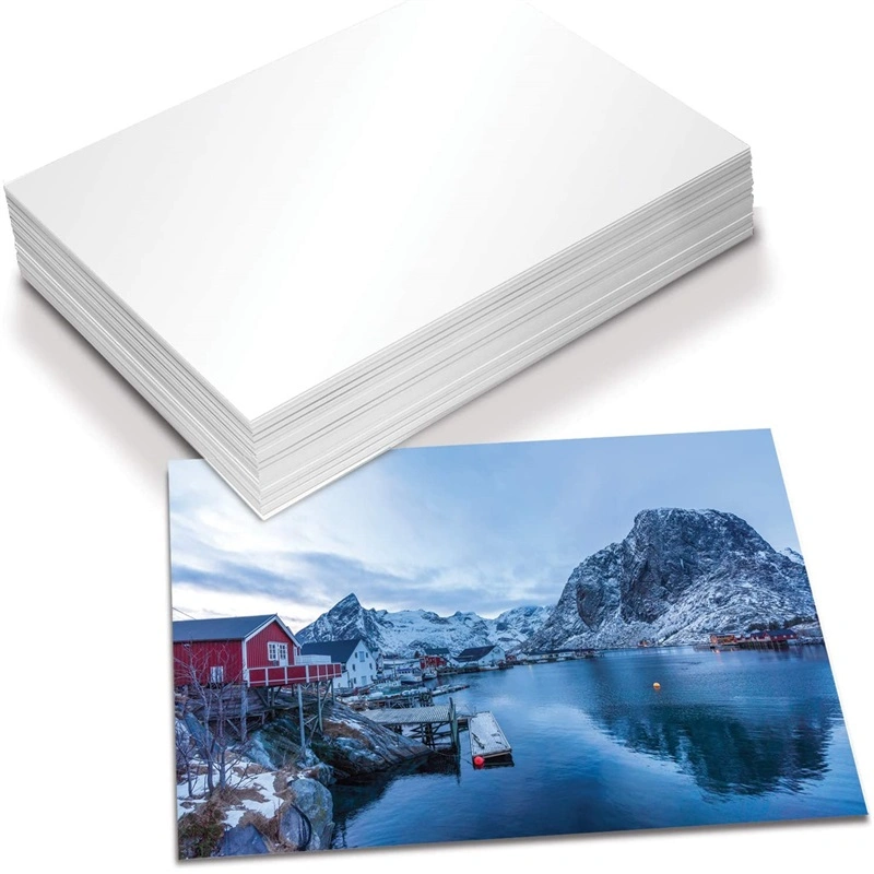 Papier photo brillant mat pour impression photo portable de format mini Papier de copie A4