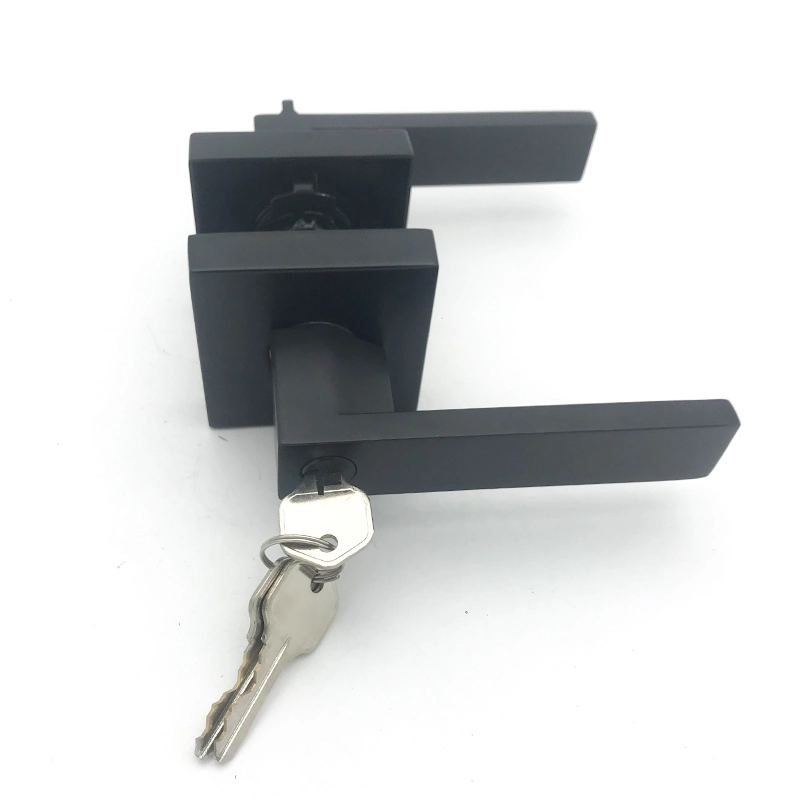 Stainless Steel Zinc Alloy Entrance Tubular Handle Lever Door Lock