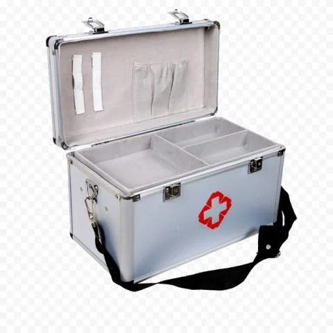 Aluminum First Aid Kit Medicine Cabinet Medical Box