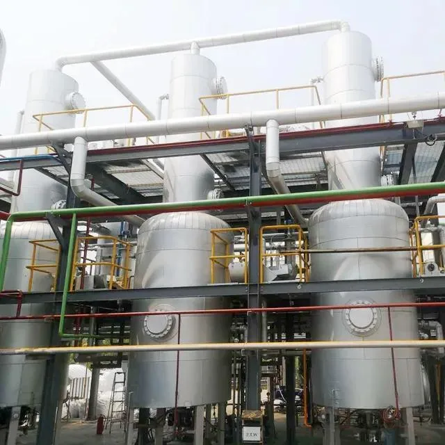 Neueste Technologie Destillation Säule Recycling zu Grundöl aus Abfall Maschinenölwerk
