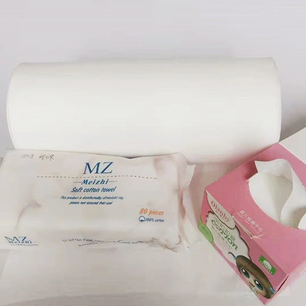 Cotton Non Woven Fabric to Make Dry Wipes