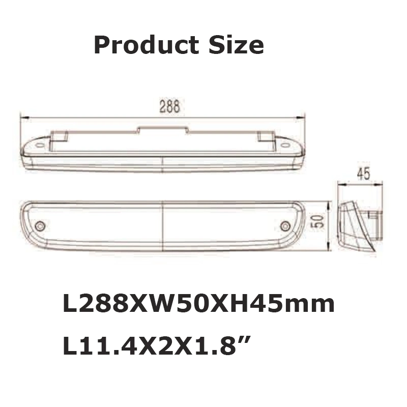 Montaje alto resistente al agua 3º Tercera luz de carga de la luz de freno para Ford Ranger 1993-2011