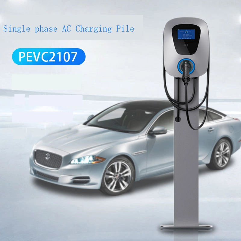 Wallbox Electric EV Charger Car Battery Charging Stations and Pile 3.5kw Fast Charging Station 32A Wall Mount