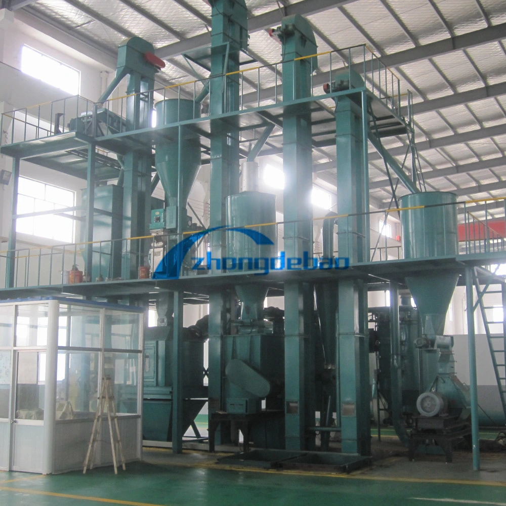 Chicken Cow Cattle Sheep Fish Food Animal Pet Feed Making Plant Supplier Pellet Milling Mill Machine Price New Design Combined Type of Sawdust Hammer Mill