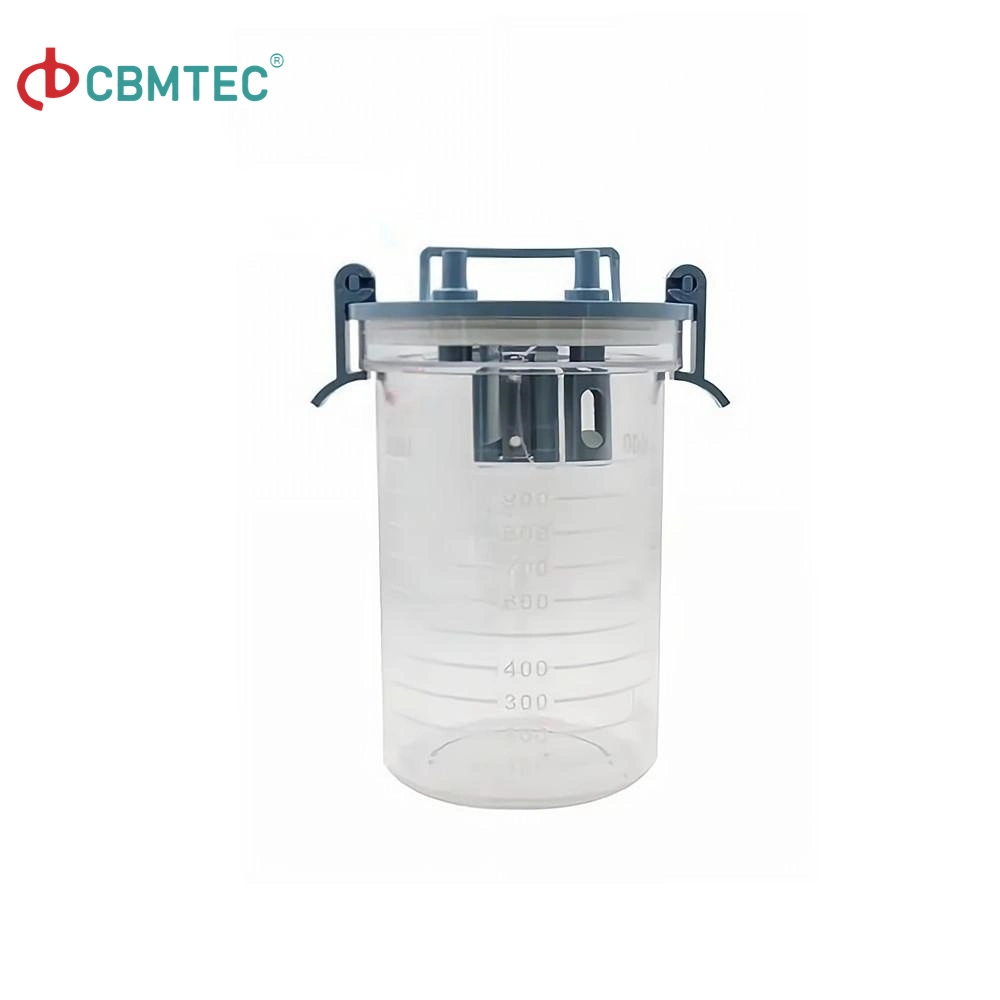 New Safety Jar Medical Suction Jars Devices as Hospital Suction Unit