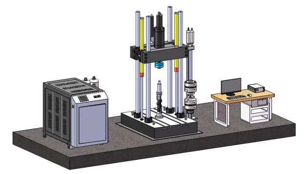 Pws Shock Absorber Spring Servo Dynamic and Static Universal Fatigue Testing Machine