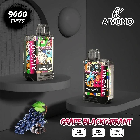 Orginal Aivono Brand Factory Aim XXL 9000 Puffs 10 Flavors 18ml Adjustable Airflow Quick Charge Disposable/Chargeable vape