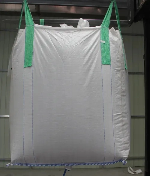 Heavy Capacity Big Bag 1000kg Top Filling Skirt Flat Bottom Packing Storage PP Jumbo FIBC Big Bag