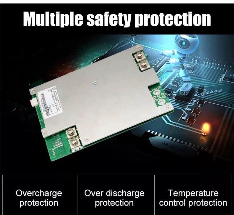 12.8V 160ah 2048wh Built-in Smart BMS LiFePO4 Lithium Battery for RV off Grid Applications