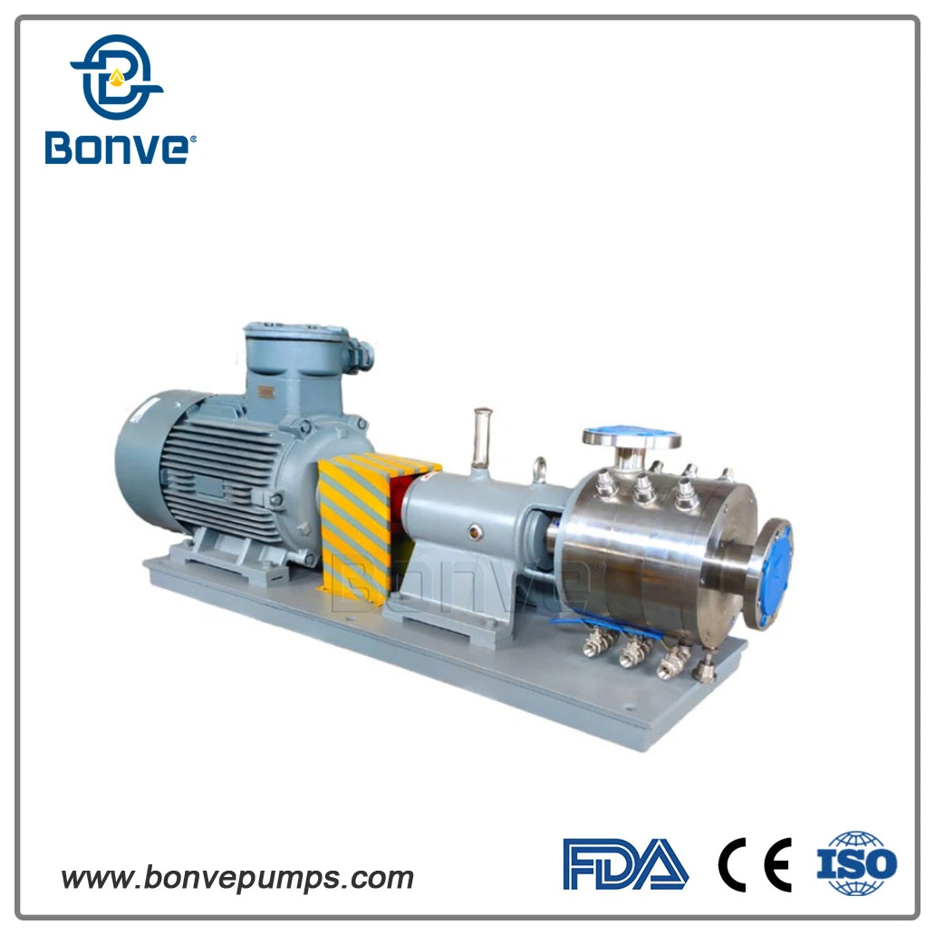 High Shear Inline-Mixer für Polymer / Pigment Dispersion in der Textilherstellung