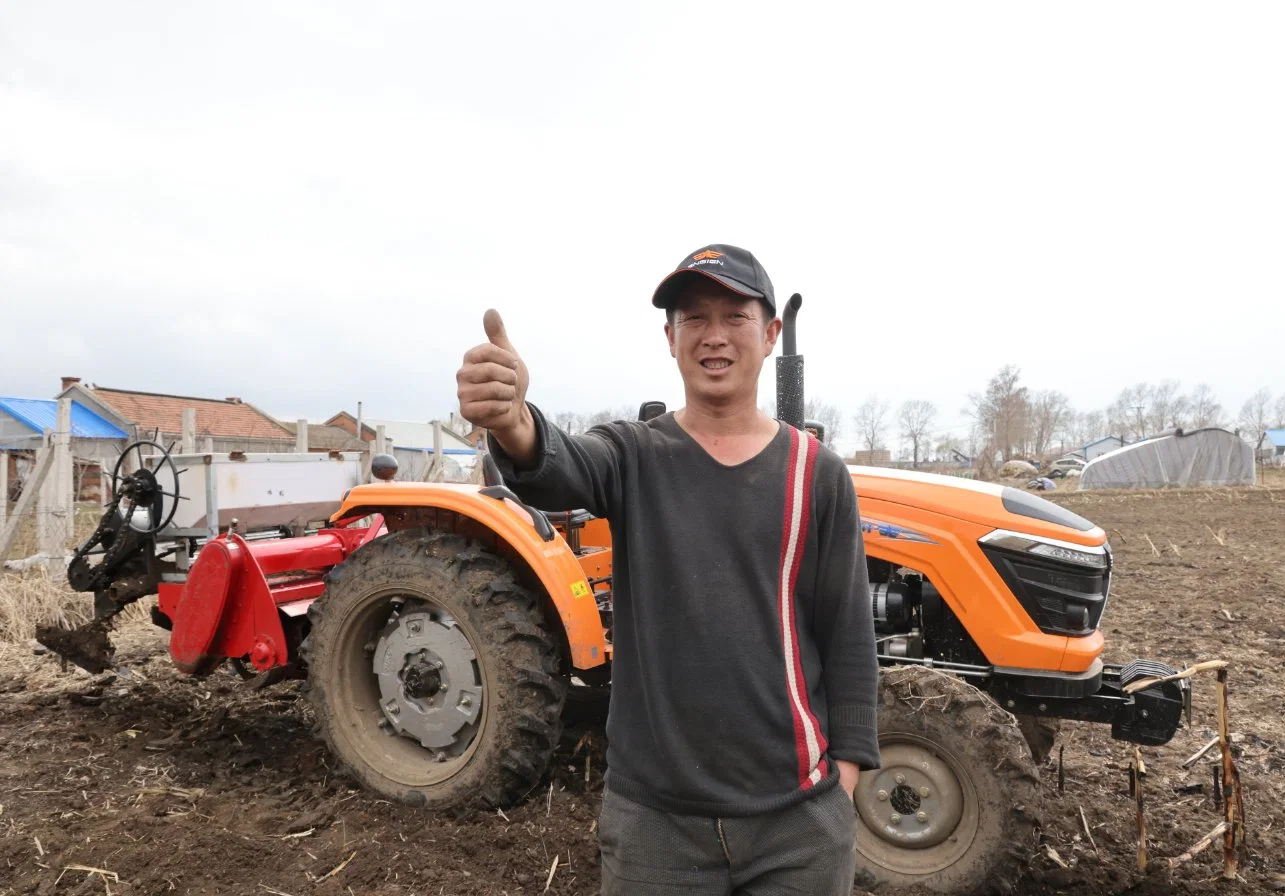 China Ensign Manufacturer Farm Machine 50HP with Canopy