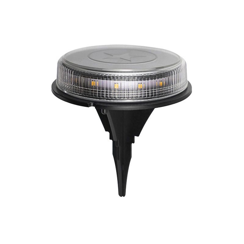 Solar Pathway Lights Decorative Garden LED Underground Light Round Solar Garden Underground Lights