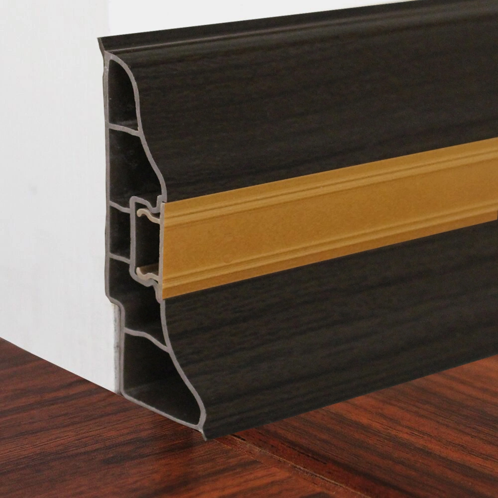 Plastic Baseboard for PVC and Laminate Flooring