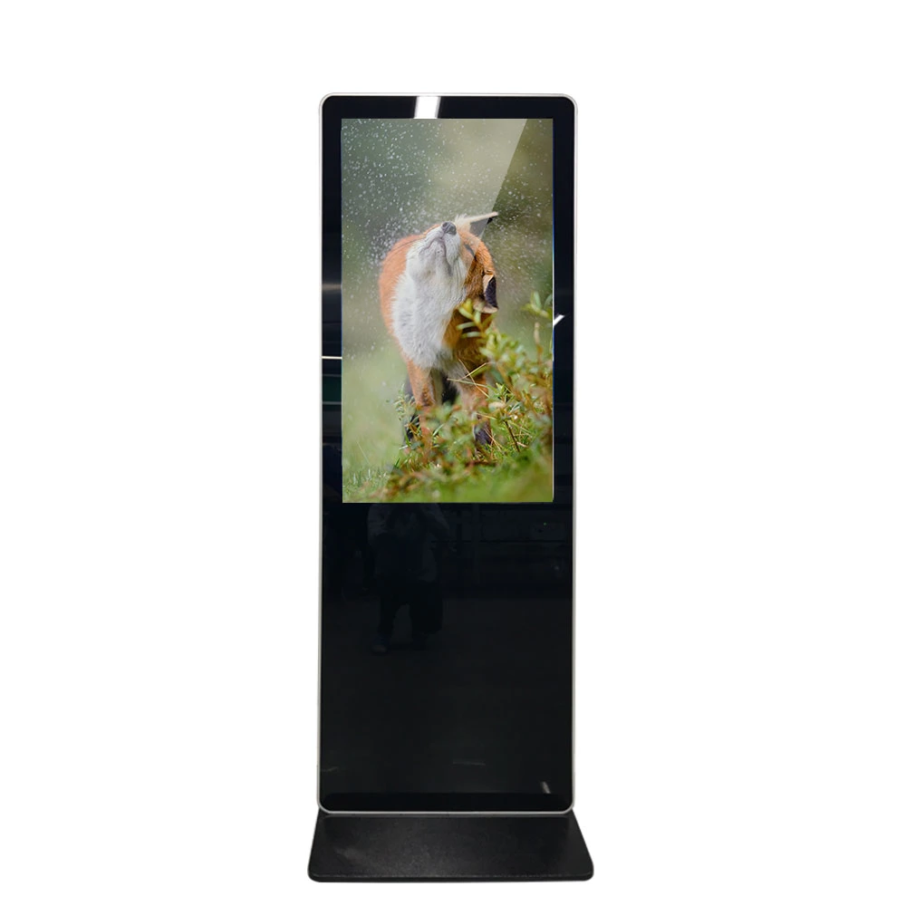 Chinese Manufacturer 55 Inch Indoor Floor Standing Monitor LED Display Screen LCD Wireless Advertising Player