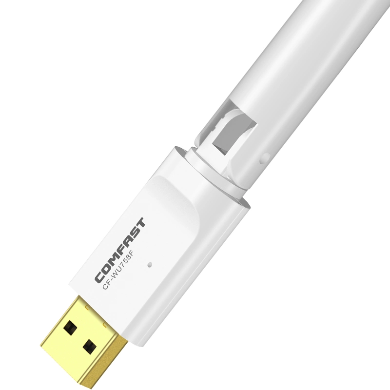 PC de alta calidad 650 Mbps USB adaptador Wi-Fi precio de fábrica Adaptador USB WiFi Tarjeta de red inalámbrica del ordenador