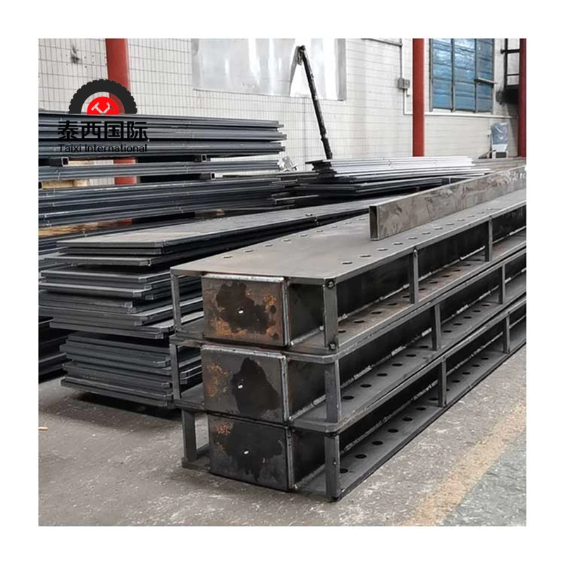Fabricación de bastidores de acero de servicio pesado procesamiento de productos de placas de acero grueso personalizadas Servicios de soldadura
