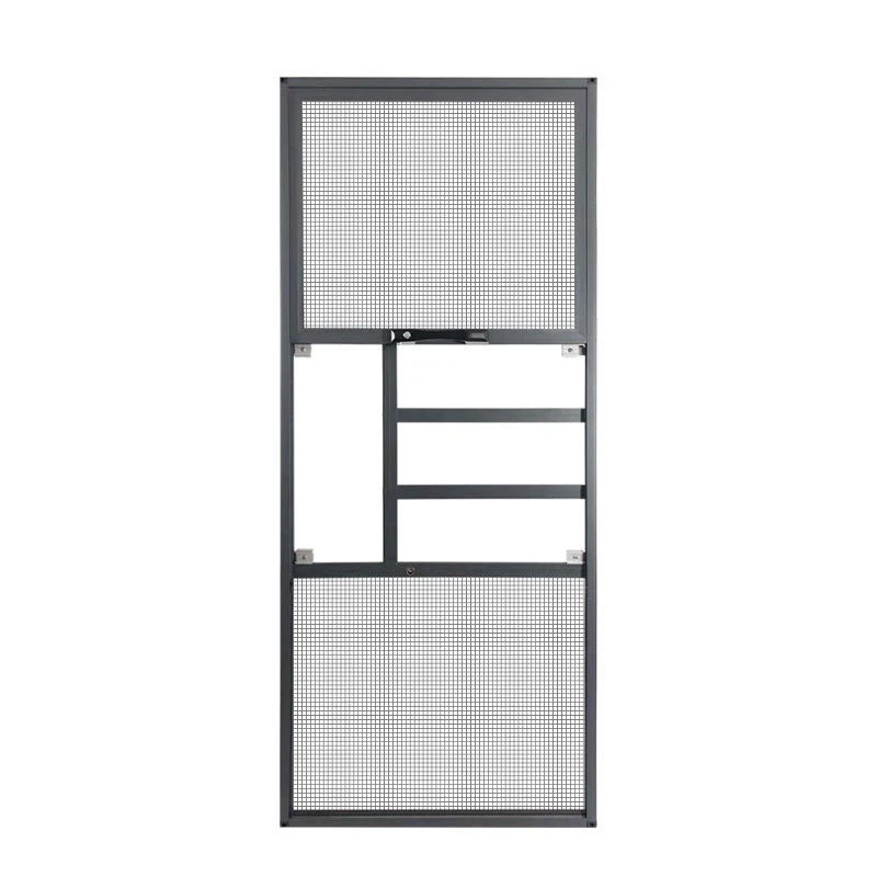 Wholesale/Supplier Plastic Window Screen Hurricane Soundproof Black PVC Double Hung Window Price