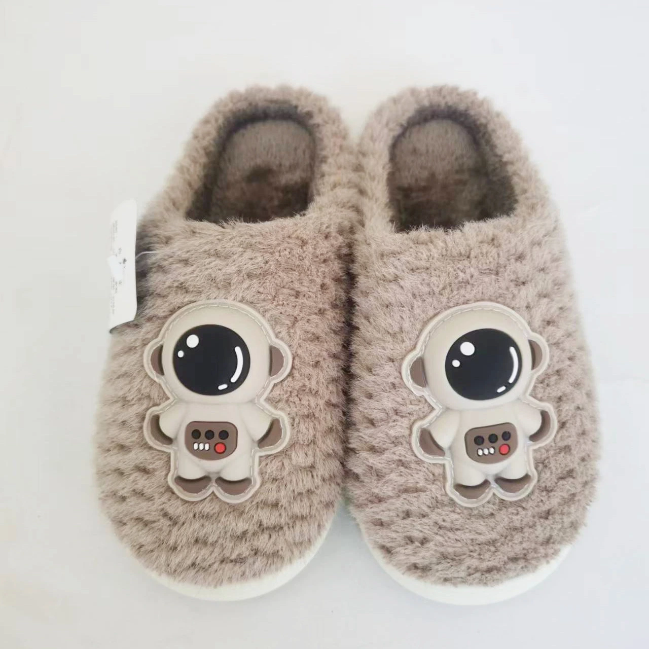 Winter Autumn Children Kids Girls Boys Colorful Fabric Home Indoor Slippers Shoes