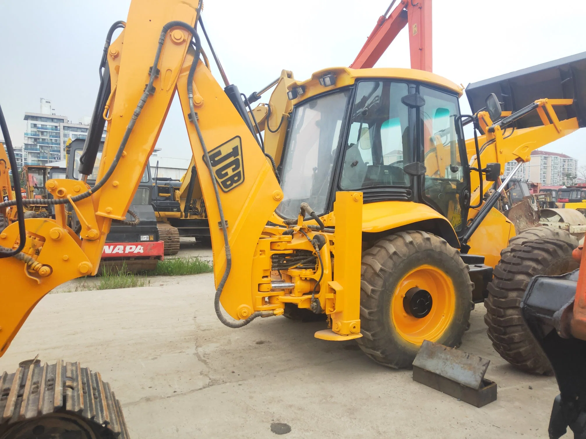 Usa cargadora retroexcavadora Jcb 3CX de segunda mano de la excavadora Jcb 3CX 4CX precio más barato