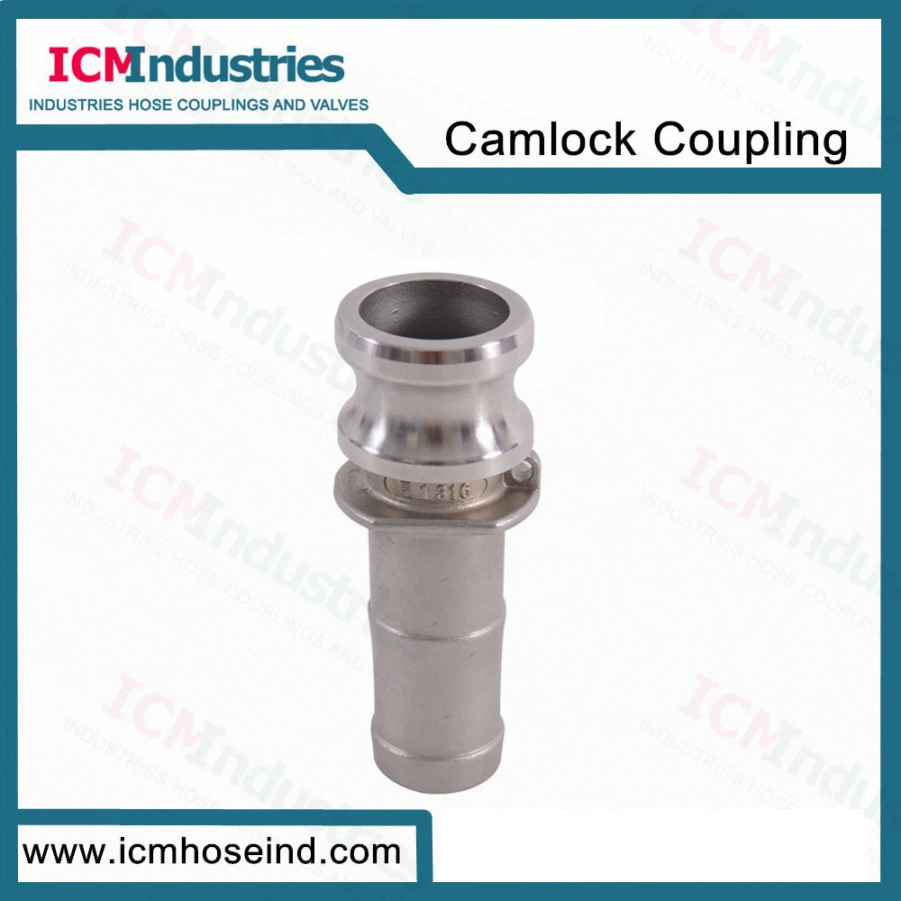 304 316 Stainless Steel 1/2''threaded Cam Lock Quick Coupling