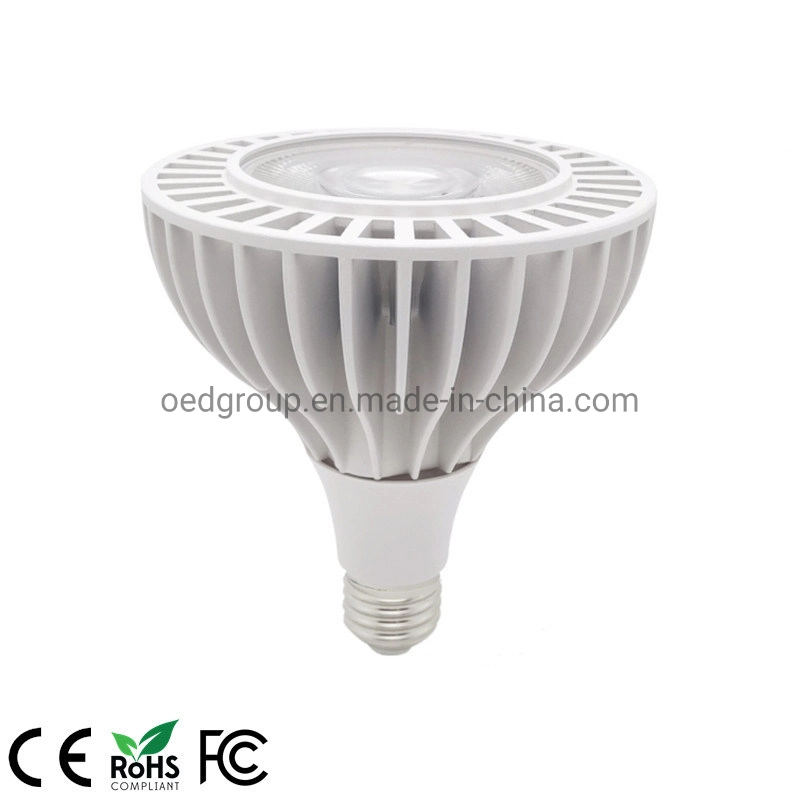 3 Years Warranty Commerical Lights Grow Lights E26 E27 White Finish Black Finish Ra80+ Ra90+ Ra97+ 30W LED PAR