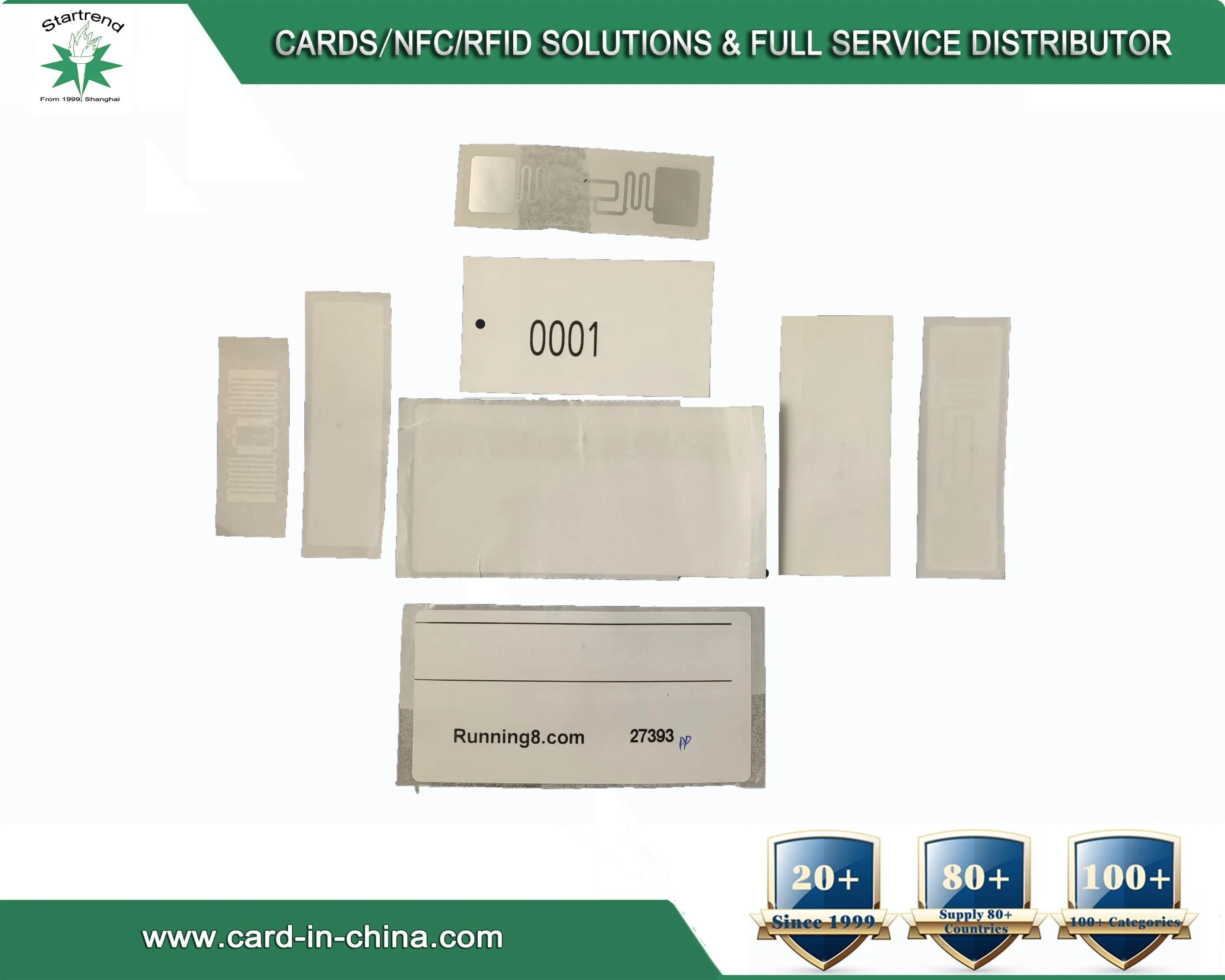 La fabricación de 860-960MHz RFID UHF RFID Textil / ropa de etiqueta de tela