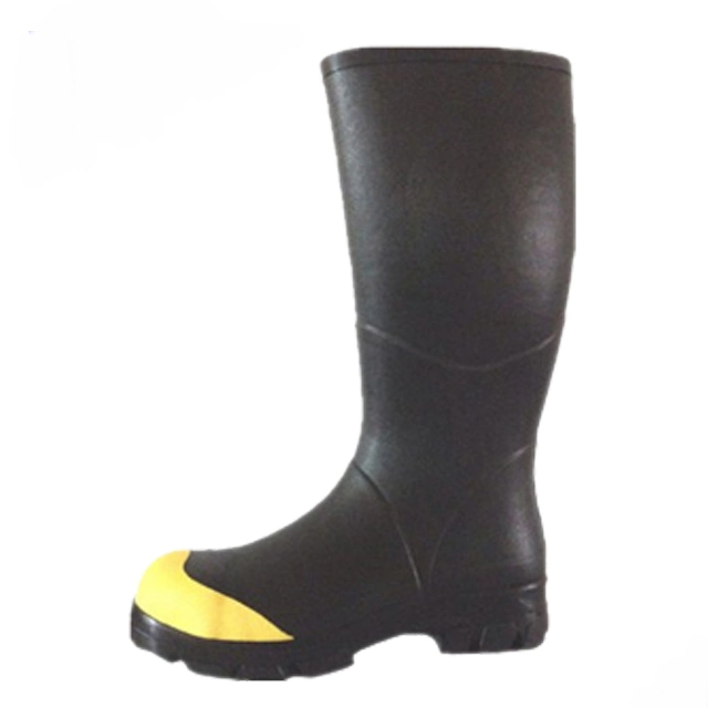 2021 Fashion Colar amarelo grande barriga botas de borracha botas wellington