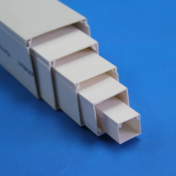 PVC Electrical Trunking Duct with Sticker for Wire Cables