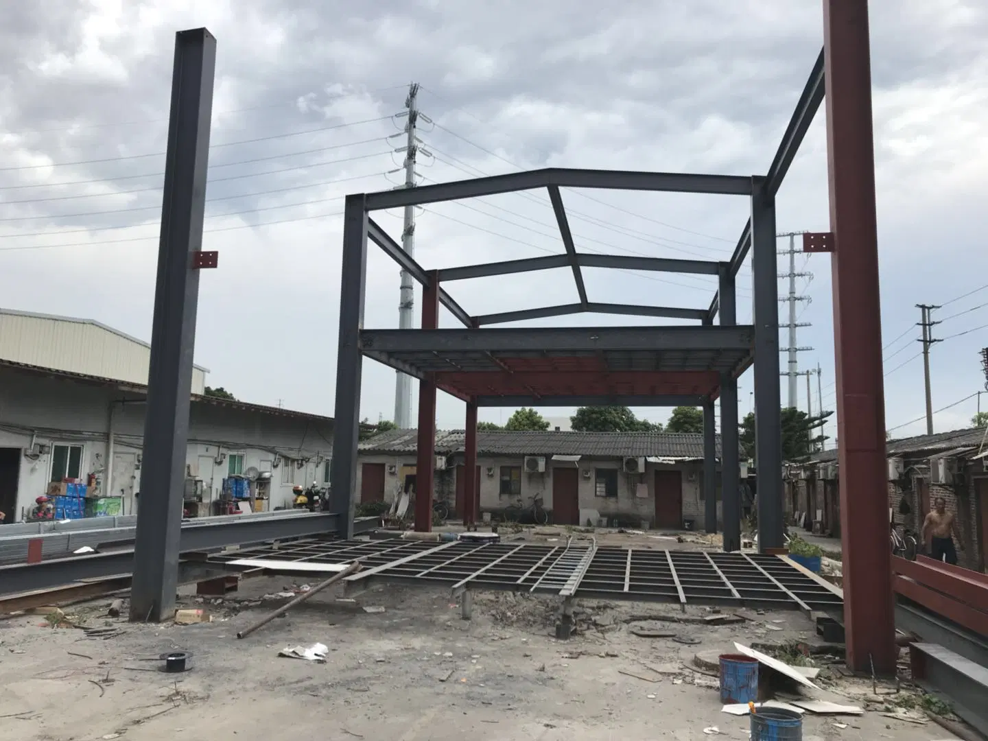 2020 China Foshan Factory Price Factory Warehouse High-Strength Steel Pefabricated Construction Materials