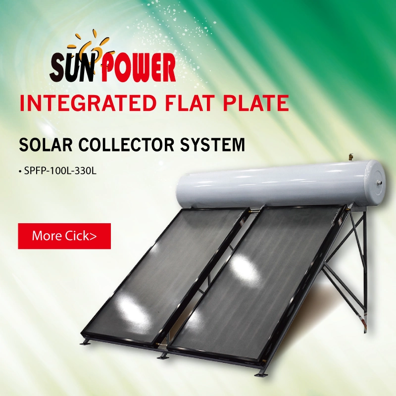 Sunpower Flat Plate Solar Water Heater