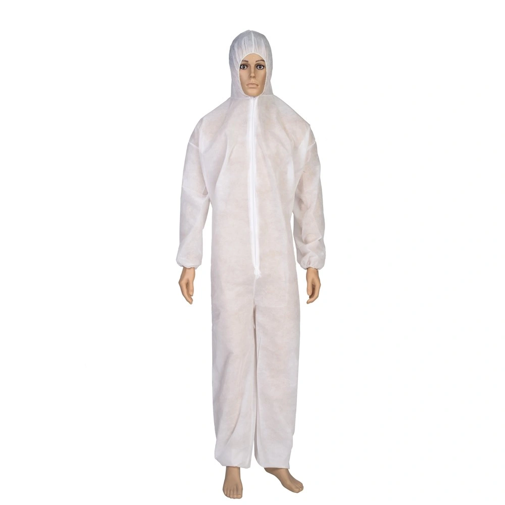 Affordable Microporous Sf PP SMS Overall Disposable Coverall with Good Quality