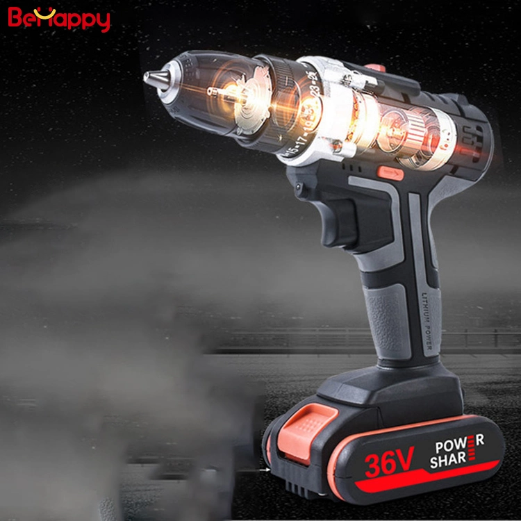 Brushless 20V Lithium Ion with Hammer Function Cordless Impact Drill