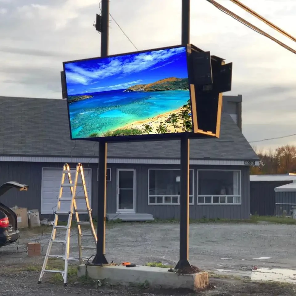 Centro comercial/Hotel/Banco/Aeropuerto/Estación de tren Alquiler al aire libre P3,91 LED pantalla para Comercial Publicidad en vídeo