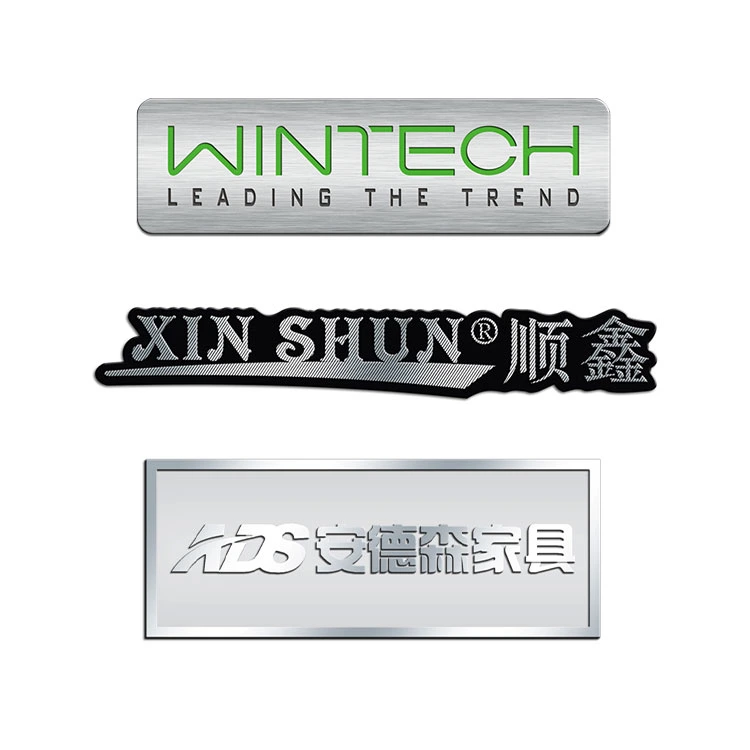 Custom Car Plate Emblem Promotional Metal Craft Coin Sticker Pin Dog Key Tag Fob Advertising Brand Logo Product Label