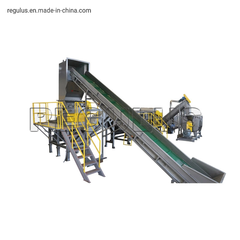 Plastic Film Bags Bottles Woven Crushing Washing Drying Machine