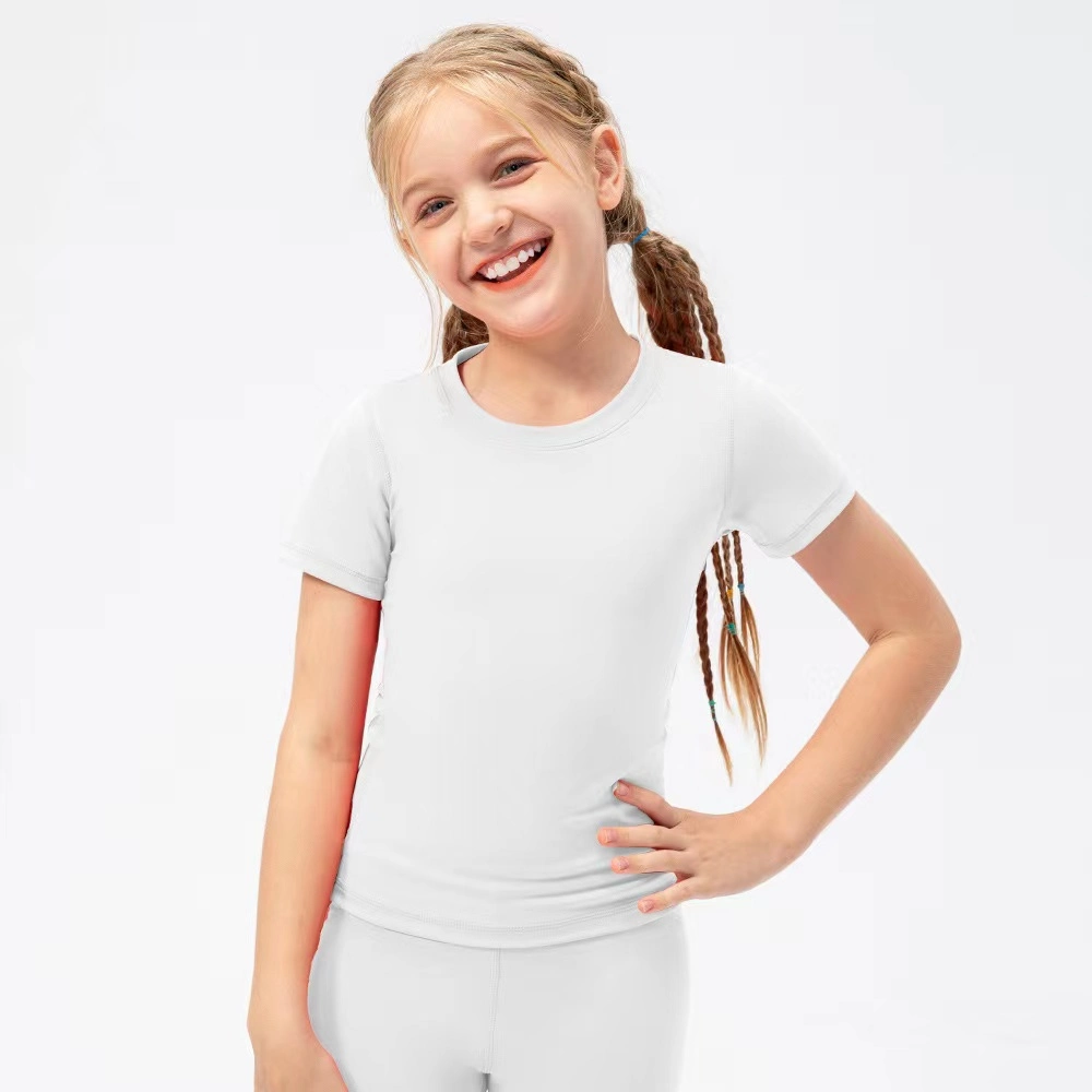 Kid's T-Shirt Children Sports Wear Gym Wear for Kids Apparel