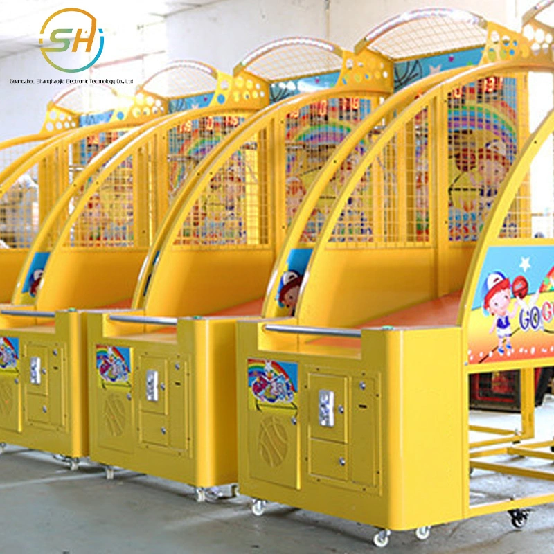 Adult Game City Basketball Machine Children's Basketball Machine Game Machine Equipment Folding Coin-Operated Shooting Machine