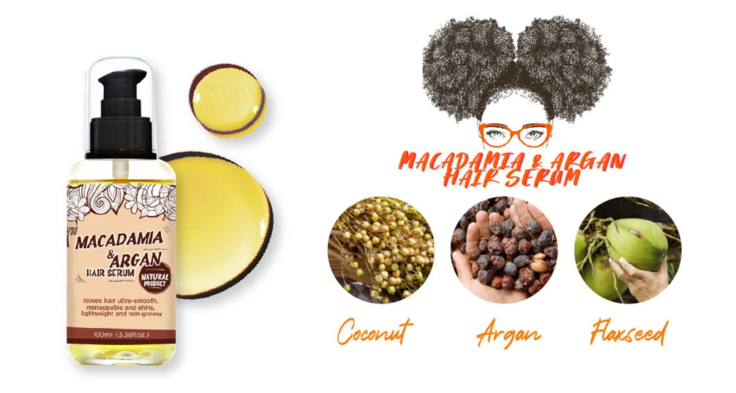 100% Pure Cosmetic Macadamia &amp; Argan Hair Oil