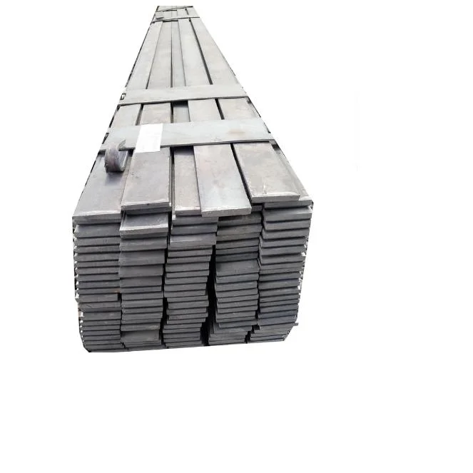 Customs Security Export Q235B Hot-DIP Galvanized Flat Steel/Hot-Rolled Flat Steel