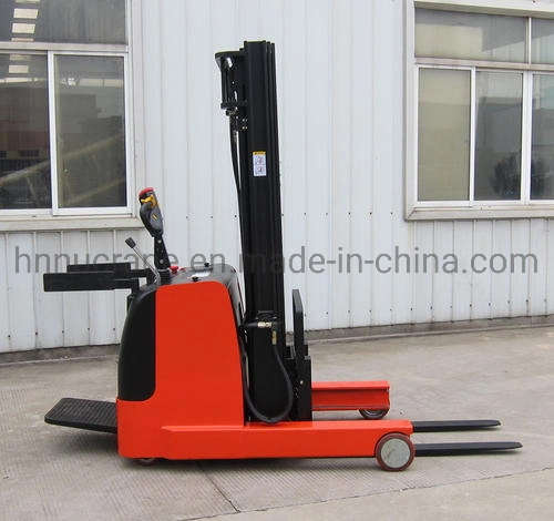 Small Electric Pallet Truck Lithium Battery Powered Pallet Truck Mini Forklift Used in Narrow Aisle Workshop