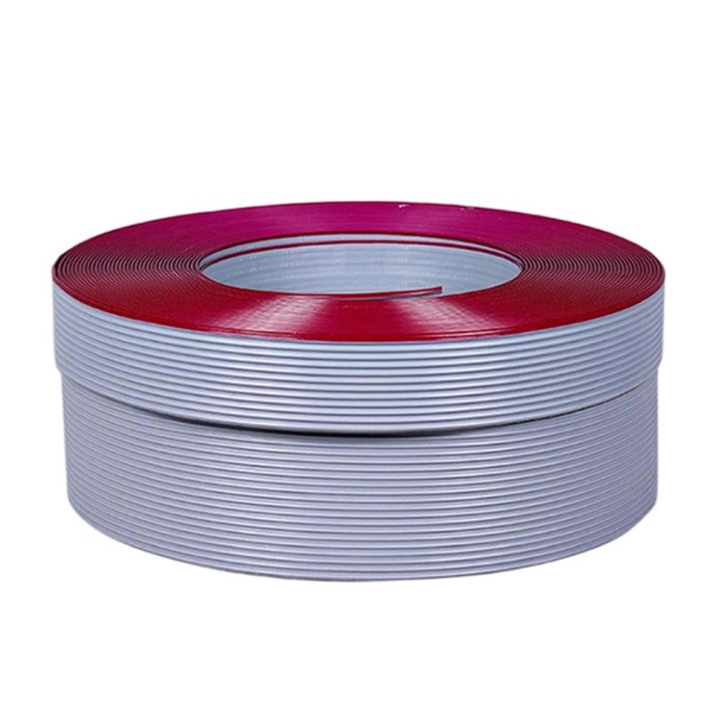 1.27mm UL2651 Red Edged Gray Flat Cable 28AWG 26AWG PVC Insulated Flat Ribbon Cable with Connector