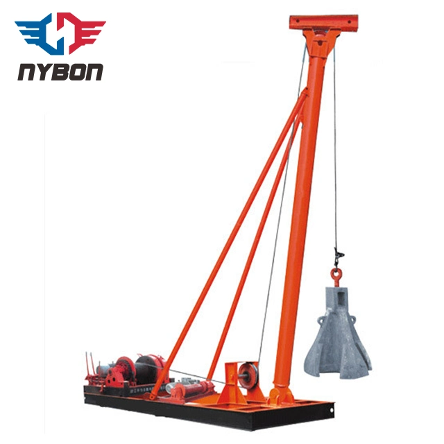 Electric Winch Free Fall Drop Hammer Pile Driving for Sale